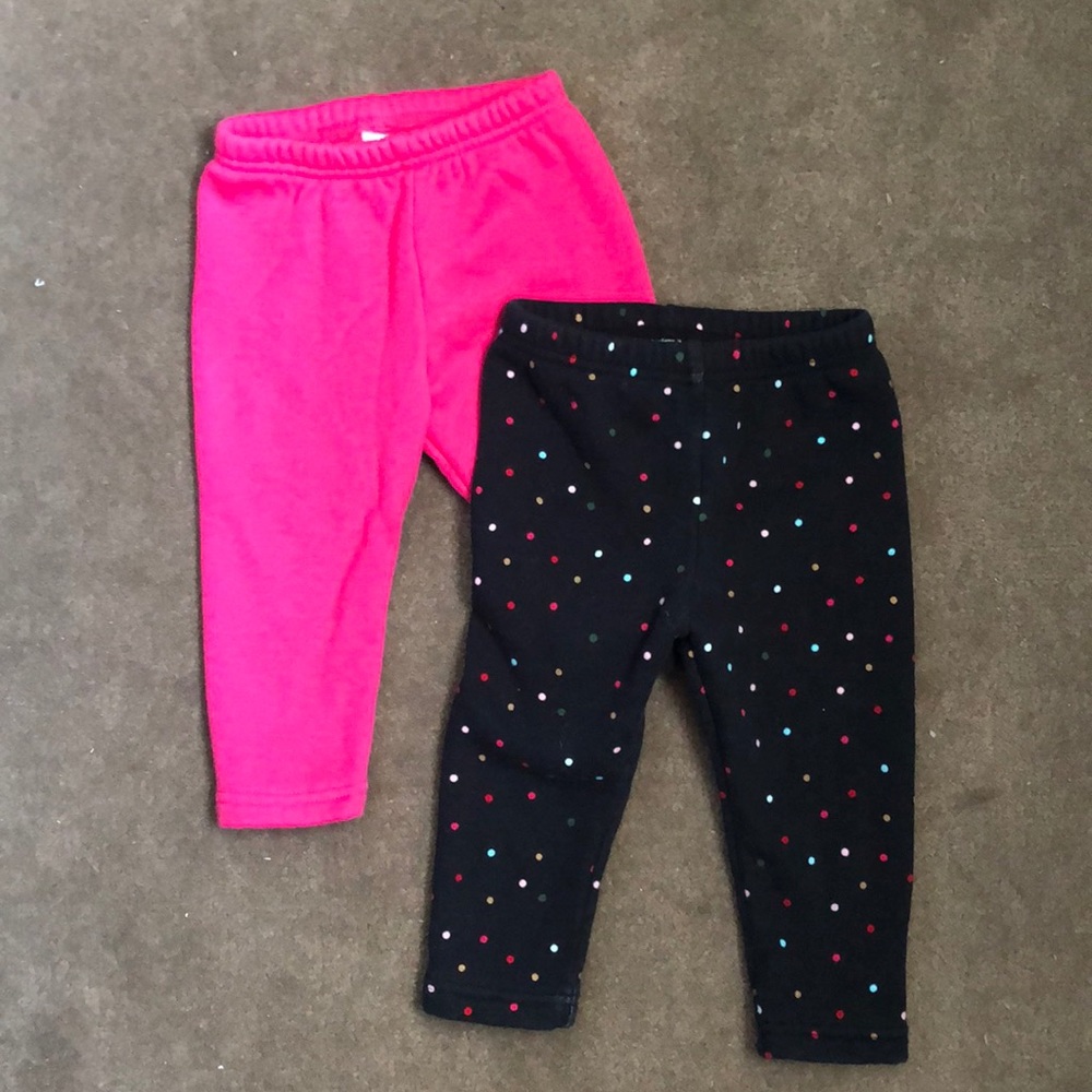 Set of Two Fleece Pants